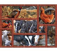 Puzzle COBBLE HILL Amici in fattoria XL, 275 pezzi