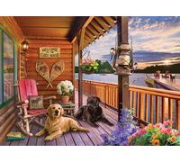Puzzle COBBLE HILL Benvenuti nella casa sul lago 1000 pezzi