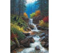 Puzzle COBBLE HILL Cascata di montagna 1000 pezzi