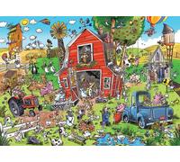 Puzzle COBBLE HILL DOODLETOWN: fattoria pazza - 1000 pezzi