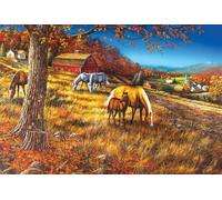 Puzzle COBBLE HILL Incontro sulla pista 2000 pezzi