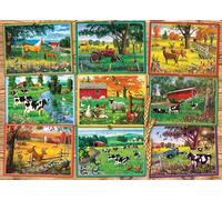 Puzzle COBBLE HILL Vedute dalla fattoria - 1000 pezzi