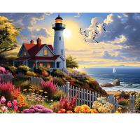 Puzzle COBBLE HILL verso il faro - 500 pezzi