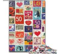 Puzzle collage d'amore per adolescenti da 1000 pezzi, modello da assemblare, ideale come regalo per tutta la famiglia, adatto per bambini di età compresa tra 26 e 38cm