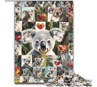 Puzzle collage di koala per adolescenti 1000 pezzi, modelli da assemblare, ideali come regalo per tutta la famiglia, adatti per bambini di età compresa tra 26 e 38cm