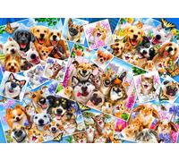 Puzzle Collage di Selfie di Animali 1000 pezzi
