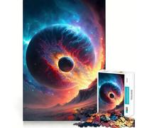 Puzzle "Collisione Spaziale" per adulti, 1000 pezzi, gioco intelligente, rilassante e divertente, da assemblare, regalo perfetto (50x75cm)