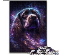 Puzzle colorati a forma di cane fulmine, puzzle impossibili per adulti, dimensioni 50x75cm, per adolescenti, serata di giochi in famiglia, idea regalo stimolante per la mente.