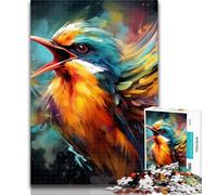 Puzzle colorati Art Sparrow 1000 pezzi puzzle per adolescenti, è ideale come regalo per tutta la famiglia adatto per e 14 26x38cm
