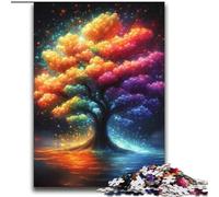 Puzzle colorati dell'albero della vita per adolescenti 2000 puzzle, giocattoli da gioco stimolanti Ogni pezzo è unico - Gioco stimolante e divertente per tutta la famiglia (70x100cm)