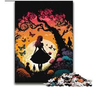 Puzzle colorati dell'albero della vita per adulti e adolescenti, giochi divertenti per famiglie, attività divertenti a casa, regalo di compleanno, regali da viaggio (70x100cm)