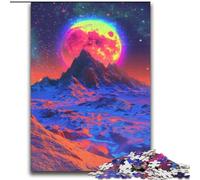 Puzzle colorati e bellissimi di montagne, 2000 pezzi per adulti e ragazzi, regalo di compleanno per ammazzare il tempo durante le vacanze, regali, arte murale per 14+ anni (70x100cm)