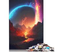 Puzzle colorati e fantastici del Regno dell'Universo, per bambini dai 12 anni in su, 520 pezzi (52x38 cm)