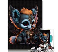 Puzzle colorati pirati chihuahua per adolescenti 1000 pezzi, decorazione da parete, regali unici per compleanno e Natale, adatti per bambini di età compresa tra 26x38cm