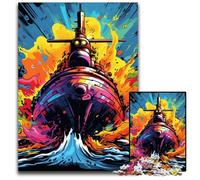 Puzzle colorati sottomarini da 1000 pezzi per adulti, puzzle per adulti, regalo per stimolare la mente, attività educativa per adolescenti, 50x75CM/19,68x29,52 pollici