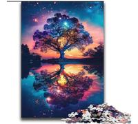 Puzzle colorato Albero della vita da 2000 pezzi per adolescenti, giocattolo educativo, divertenti giochi per famiglie, arredamento unico per la casa (70x100cm)