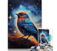 Puzzle colorato Art Sparrow da 1000 pezzi per adulti e adolescenti, giocattoli, giochi educativi antistress adatti per la decorazione della scrivania (50x75cm)