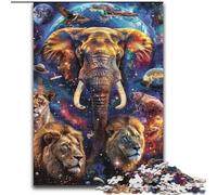 Puzzle colorato dell'albero della vita da 1000 pezzi per adolescenti, gioco stimolante e gioco educativo per famiglie, per compleanni e Natale (26x38cm)