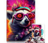 Puzzle colorato Koala da 1000 pezzi per adulti e adolescenti, modelli da assemblare, attività divertenti da fare a casa, regalo di compleanno, regali da viaggio 38x26cm