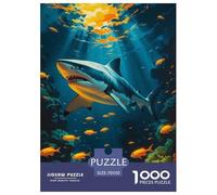 Puzzle colorato mondo sottomarino Ravensburger giro in gondola per adulti e bambini dai 9 anni in su, 70x50 cm/1000 pezzi