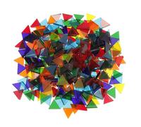 Puzzle colorato Mosaico Piastrelle Geometria Triangolo Mosaico Opera d'arte
