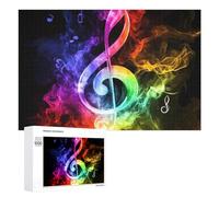 Puzzle colorato note musicali per adulti attività familiari giochi decorazione casa puzzle 1000 PCS