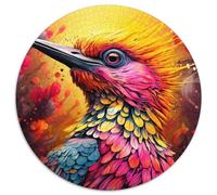 Puzzle colorato "Picchio" per adulti, 1000 pezzi, puzzle per adulti, attività per famiglie, decorazioni fai da te per la casa, regalo di Natale 67,5x67,5 cm