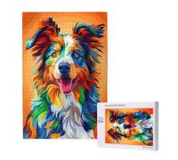 Puzzle Colorato Puzzle 3000 Pezzi Cane - Adatto ad Adulti e Principianti - Giochi Divertenti/Sfidanti/Impossible - Hobby Creativi per Adulti Attività Artigianali - Regali per Uomini/Donne 2T-1531