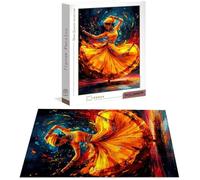 Puzzle Colore Puzzle 1000 Pezzi Jigsaw Adulti DIY Classici Gioco, Puzzles a Forma di Donna, Giochi Rilassamento e Intelligence per Ragazzi da 14 Anni 75 x 50 cm/1000 pcs con Scatola Regalo B-7193