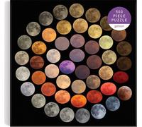 Puzzle colori della luna 500 pezzi