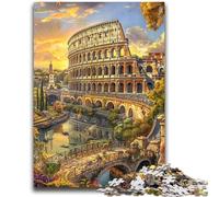 Puzzle Colosseo da 2000 pezzi per adulti e ragazzi, giocattolo educativo ideale come regalo per tutta la famiglia (70x100cm)
