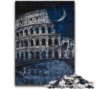 Puzzle Colosseo per adolescenti, puzzle da 1000 pezzi, giochi divertenti Ogni pezzo è unico Gioco stimolante e divertente per tutta la famiglia (38x26cm)