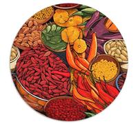 Puzzle Colourful Spices 1000 Pezzi in cartone Per Adulti Antistress Puzzles Various Vegetables Spices Regalo Originale 1000pcs (67.5x67.5cm)