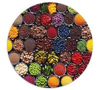 Puzzle Colourful Spices 1000 Pezzi in cartone Per Adulti Gioco Da Interno Puzzles Various Grains Regalo Originale 1000pcs (67.5x67.5cm)