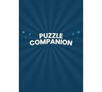 Puzzle Companion: Lined + Grid Notebook for Word Clues, Math Challenges, and Brain Game Solving | 7" x 10" for Comfort
