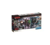 Puzzle compatto da 1000 pezzi Clementoni Panorama Dungeons and Dragons - Nouvo