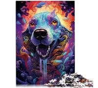 Puzzle con 1000 pezzi per adulti, futuro cane, attività di pensiero perché ogni pezzo è unico per bambini di 14 anni, 26 x 38 cm