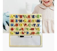 Puzzle con alfabeto da tavolo russo Impara a risolvere i problemi Montessori