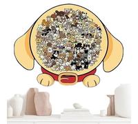 Puzzle Con Animali - 1 Set Di Giocattoli Coordinati Con Cornice Per Cani | Puzzle In Legno A Forma Di Gatti, Sape Unico, Regali Creativi Per Gli Amanti Dei Gatti, Decorazioni Per La Casa, Amico, Scuol