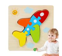 Puzzle con animali in legno, Puzzle con animali in legno 3D, giocattolo creativi per bambini | con per bambini 4 ai 6 anni, puzzle creativo con educativi precoci per l'app