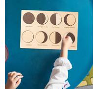 Puzzle con blocchi di legno Giocattolo da tavolo per la cognizione della