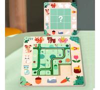Puzzle con blocchi di legno Puzzle labirinto per regalo di compleanno per