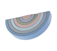 Puzzle con Blocchi Impilabili in Legno per Bambini Piccoli, Design Colorato a Forma di per un Divertimento Senza Fine, Giocattolo Educativo Impilabile, di Grandi Dimensioni (Dimensione libera)