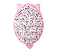 Puzzle con cani, puzzle divertenti in legno con cani, puzzles con canis con tema premuroso sugli animali, giochi estetici di apprendimento in legno per la casa, la scuola, l'ufficio