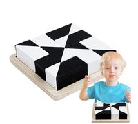 Puzzle con di legno, set di puzzle per bambini | Nascondere il giocattolo per l'apprendimento prescolare | Puzzle in legno, giocattoli per bambini, mattoncini da costruzione educativi per e ad