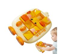 Puzzle con diapositive per bambini, Giochi di puzzle con diapositive con animali, Puzzle scorrevole 3D per l'apprendimento degli animali dei cartoni animati STEM, Giocattoli da viaggio portatili, gioc