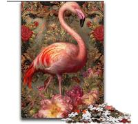 Puzzle con fenicotteri floreali, 2000 pezzi, per adulti, dai 14 anni in su, rompicapo per famiglie, regali di compleanno per Natale (70x100cm)