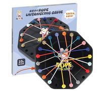 Puzzle Con Gioco Di Corda - Gioco Da Tavolo Strategico, Giocattolo Per Sciogliere La Corda, Disco Logico Con Corde Elastiche, Set Di Puzzle Per Abilità Motorie | Training Mentale Portatile Per