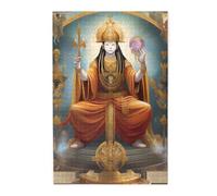 Puzzle con immagine di Dio femminile. Puzzle in legno per adulti e bambini, decorazioni impegnative