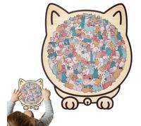 Puzzle Con Immagini Di Gatti 135 Pezzi Labirinto Educativo Per E